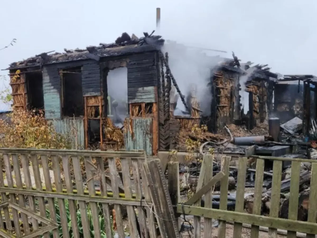 В Ростовской области два человека погибли в пожаре