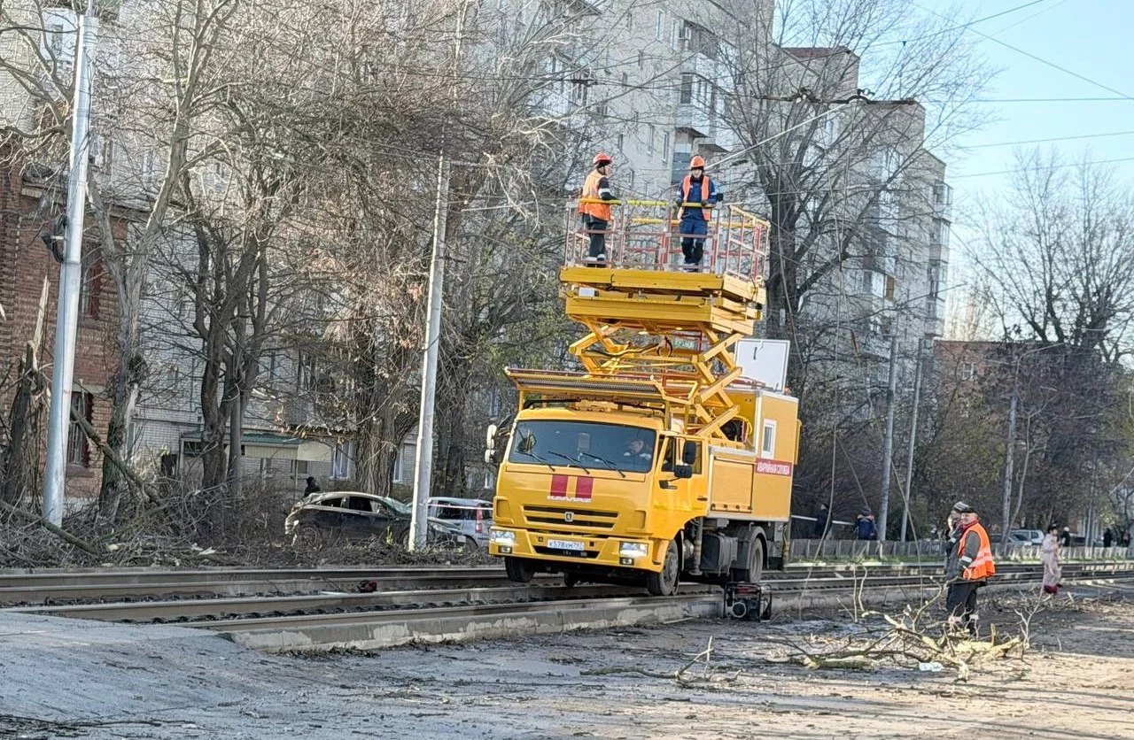Трамвайное движение в Таганроге ограничили после ночной атаки БПЛА