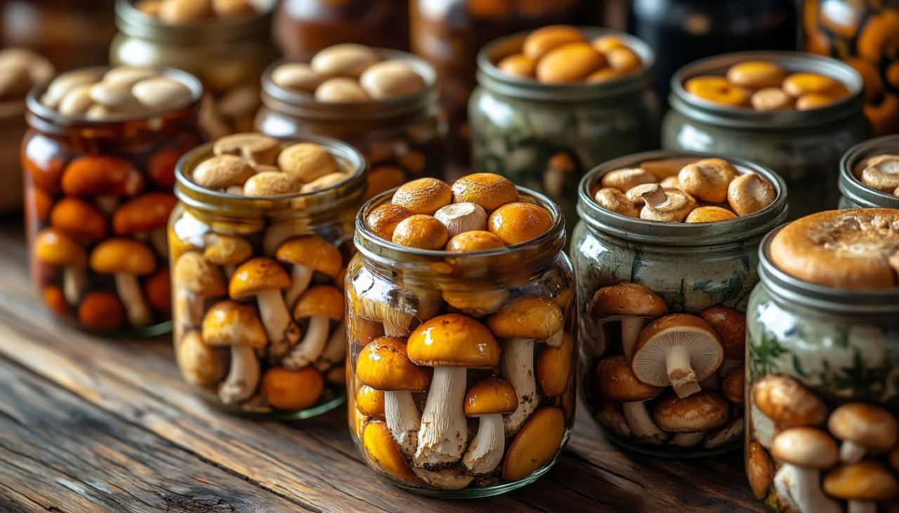 По донскому региону жители находят необычные грибы в форме зонтиков