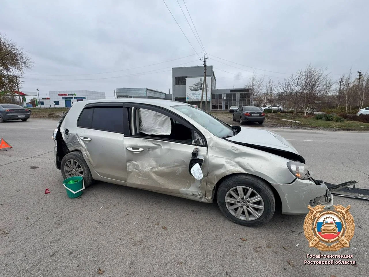 В Волгодонске 80-летний водитель спровоцировал ДТП с участием шести автомобилей