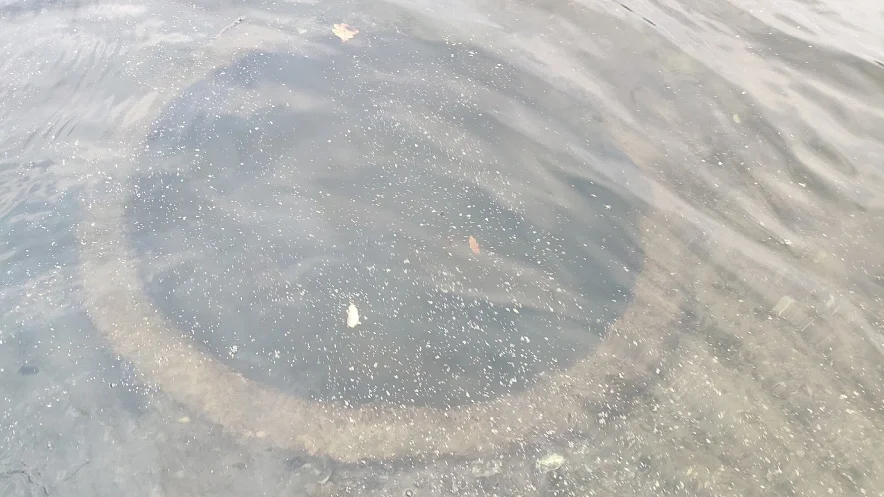 На дне Северского Донца обнаружен уникальный советский ДОТ времен ВОВ