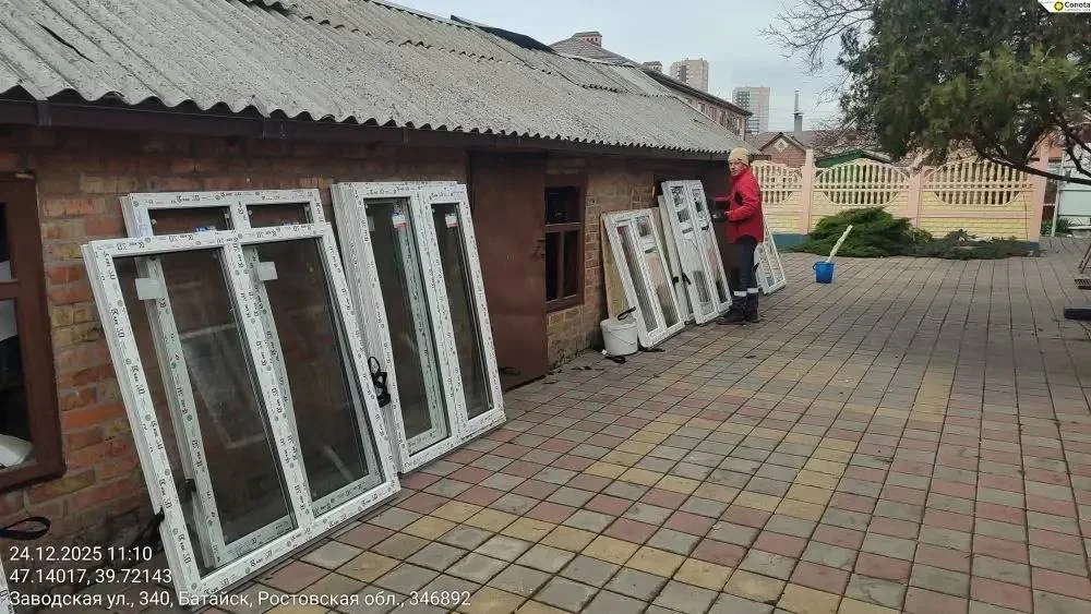 Глава Батайска Кукин показал восстановление домов после атаки БПЛА