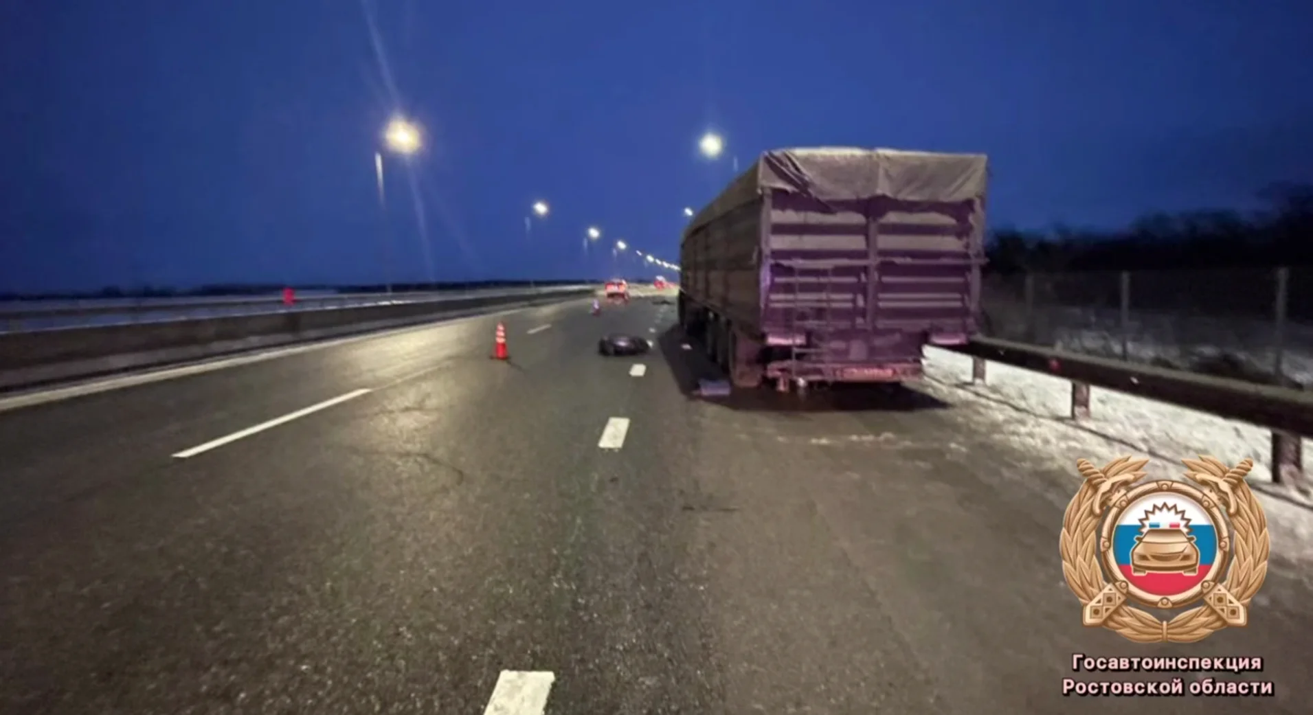 Ростовской области водитель грузовика сбил насмерть коллегу