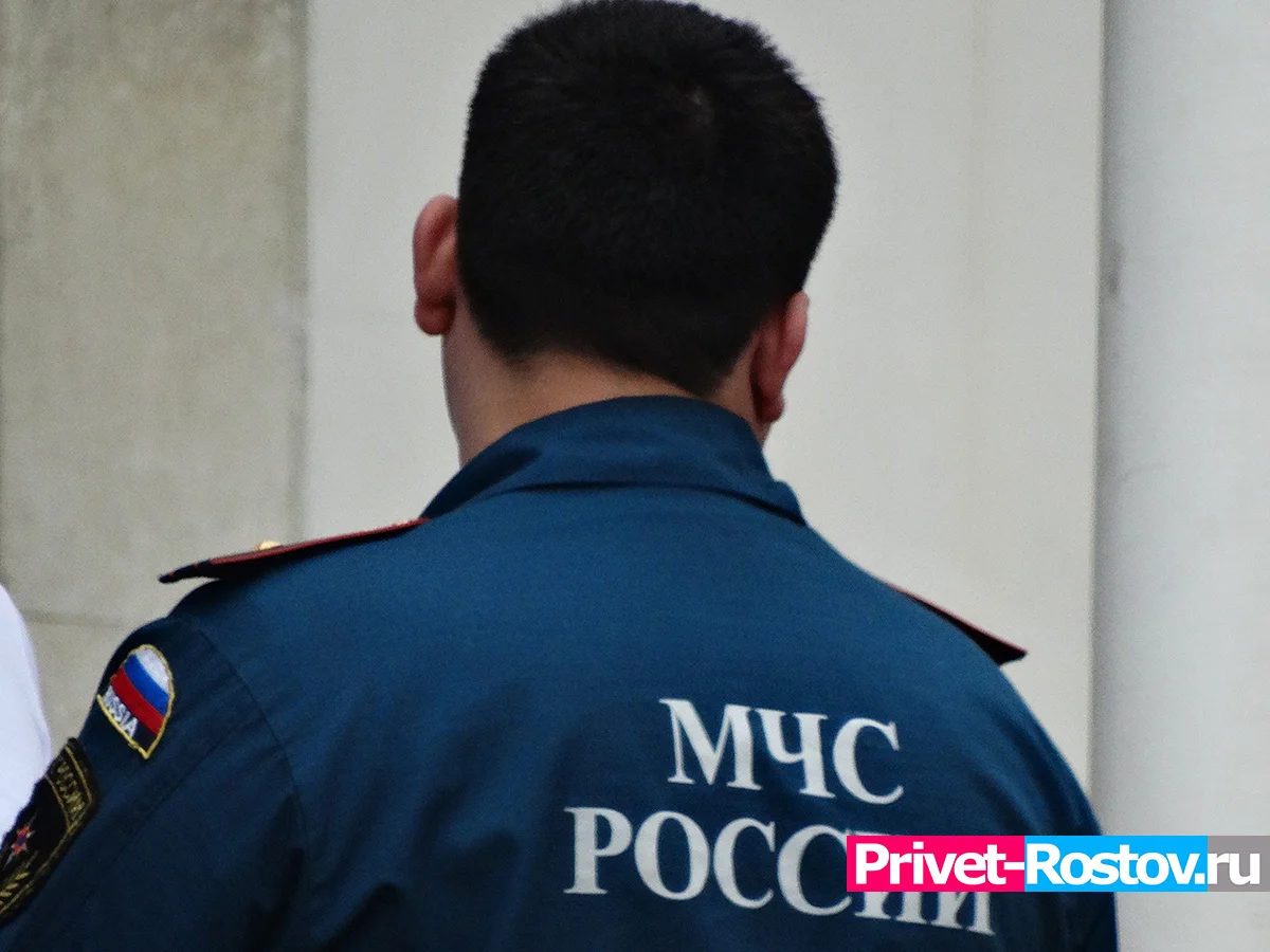 Сотрудники МЧС спасли человека из горящего дома в Ростовской области