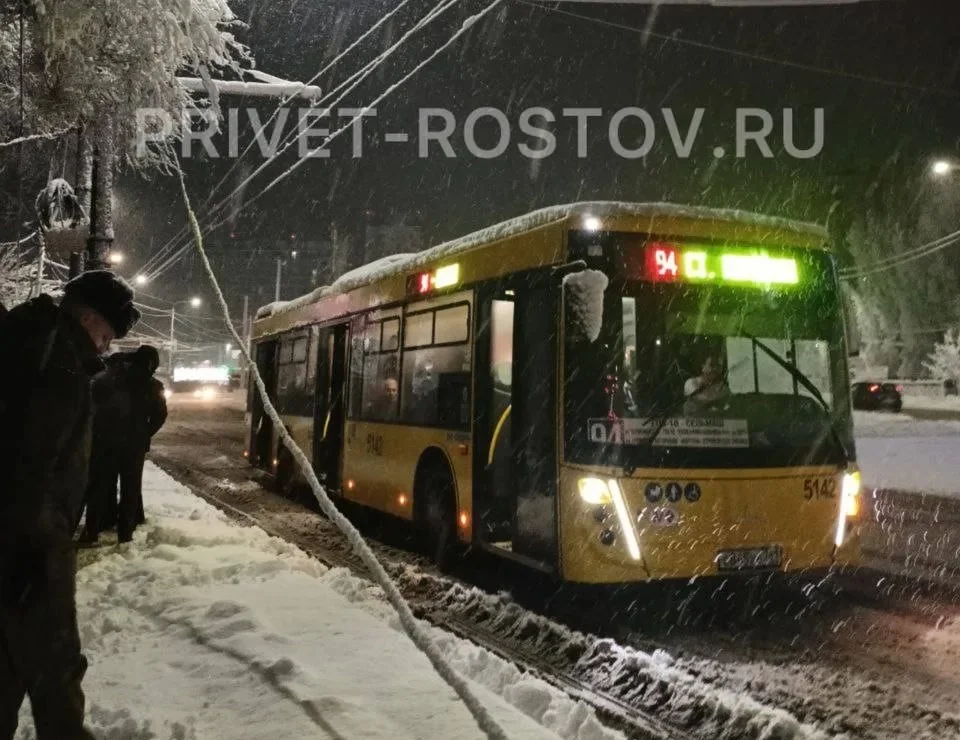 Первый снег выпал в Ростове-на-Дону 8 декабря