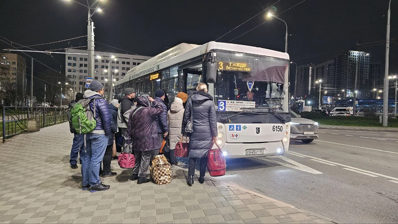 В Ростове появился график работы транспорта в новогодние и рождественские праздники