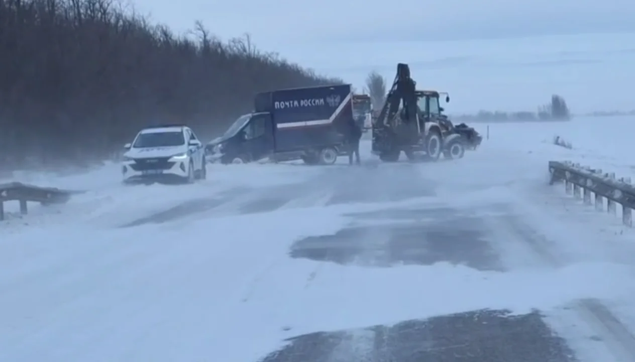 Сотрудники ГИБДД Ростовской области проявили заботу о водителях в непогоду