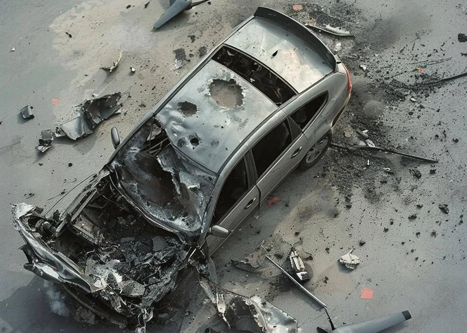 Частный дом и машина разрушены из-за атаки БПЛА в Ростовской области