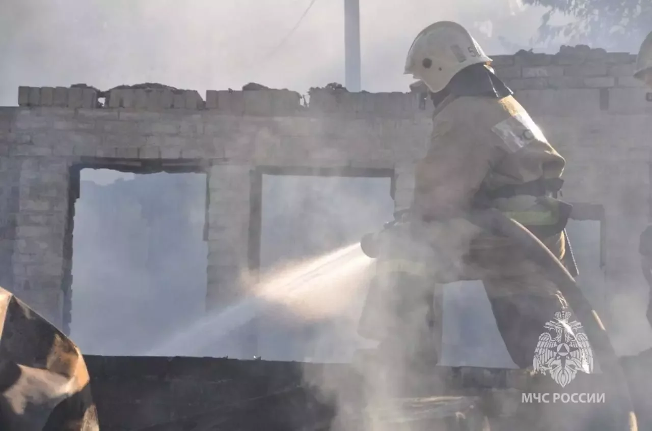 В Ростовской области за сутки вспыхнули 14 пожаров, есть один погибший