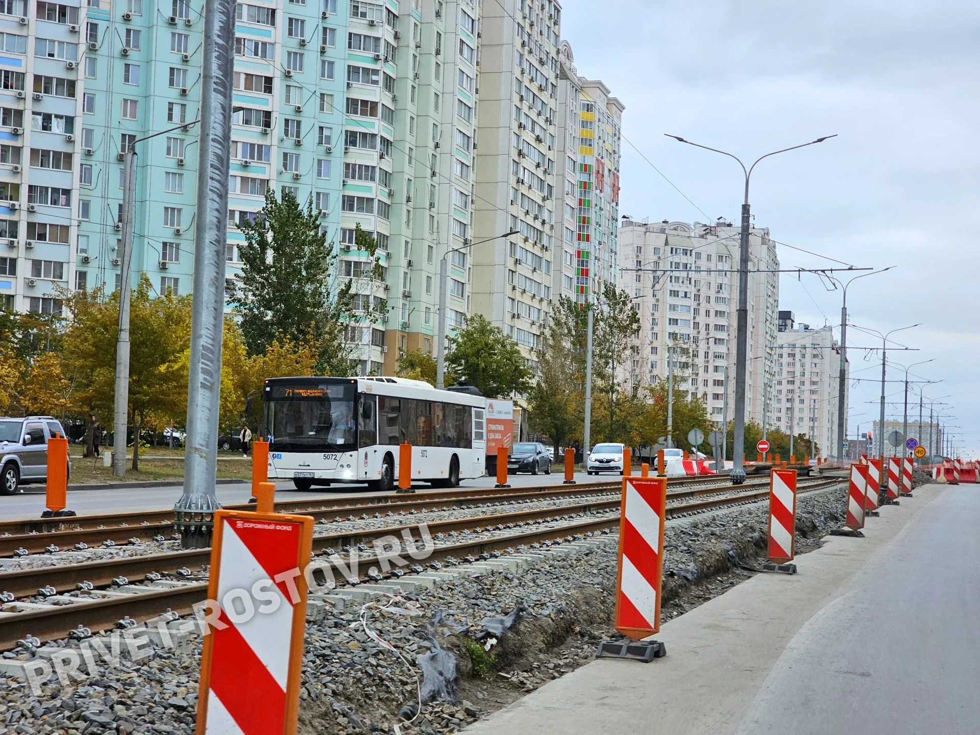 В Ростове никто не знает, что дальше делать с брошенной стройкой скоростного трамвая