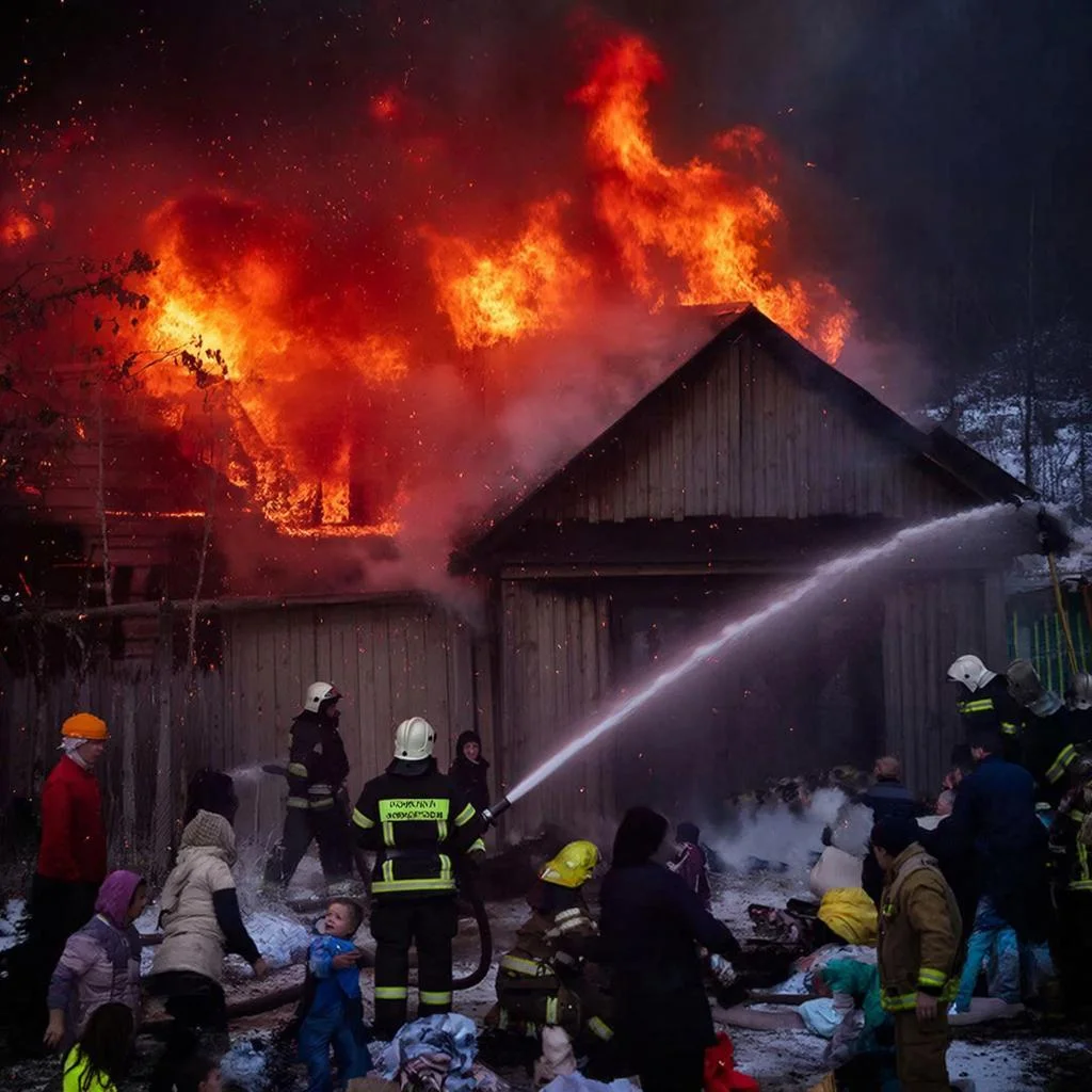 13 пожаров вспыхнули за сутки 31 декабря в Ростовской области