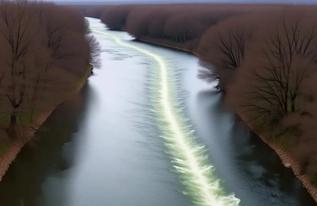 Река Афипс в Северском районе на Кубани поднялась до опасного уровня