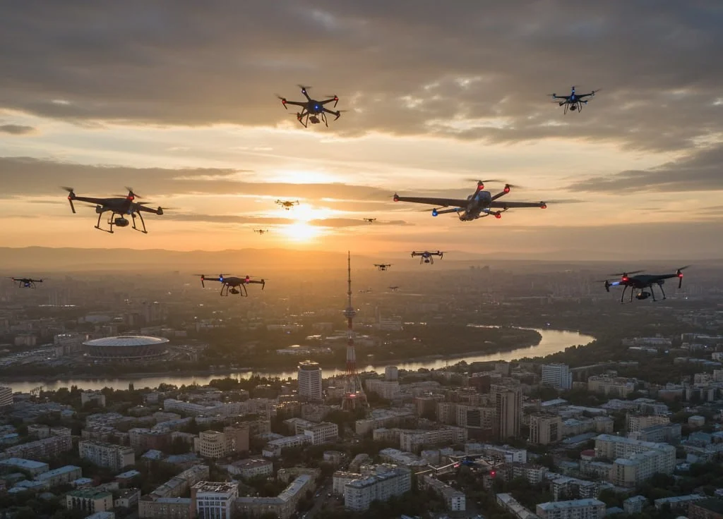 Ночью под Таганрогом звучали взрывы, ПВО отбивало атаку