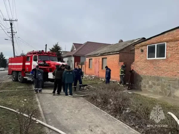 При пожаре в частном доме на Дону погибли мужчина и женщина