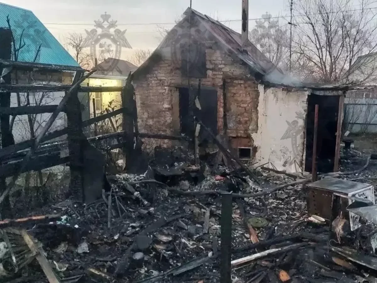 СК возбудил дело после гибели ребенка на пожаре в дачном доме на Дону