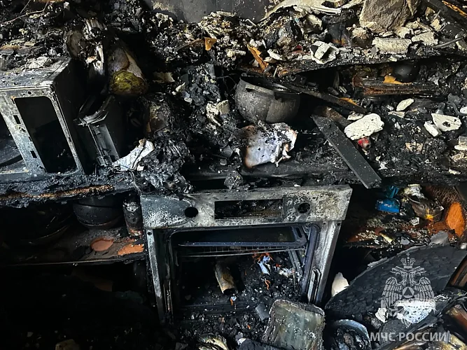 Житель Ростова устроил пожар из-за воска и чуть не спалил подъезд