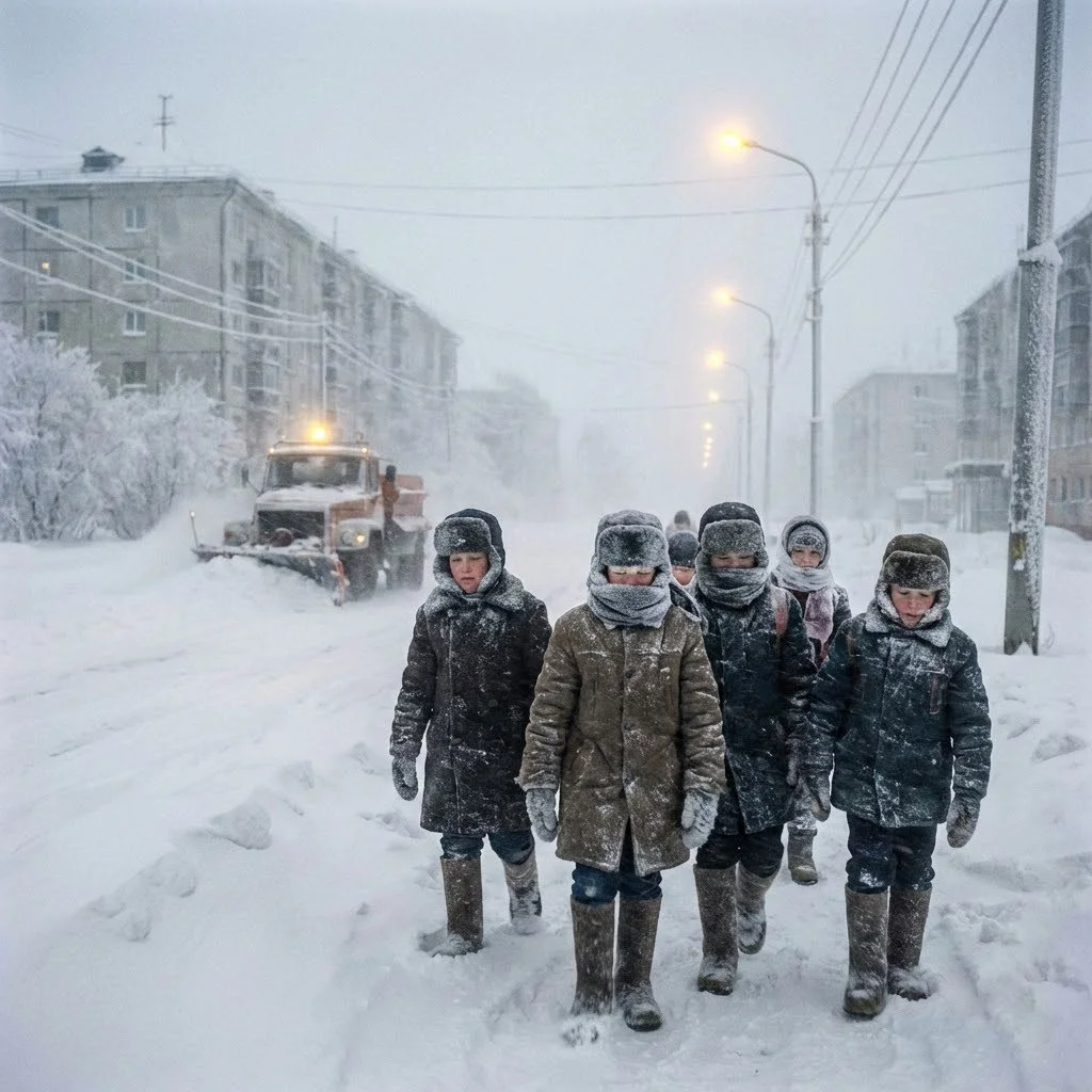 В школах Ростова из-за снега с 3 февраля ввели режим свободного посещения