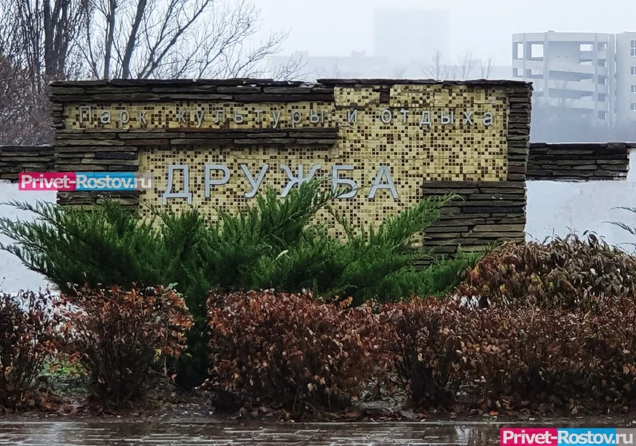 Парк «Дружба» в Ростове будут переделывать до 2028 года