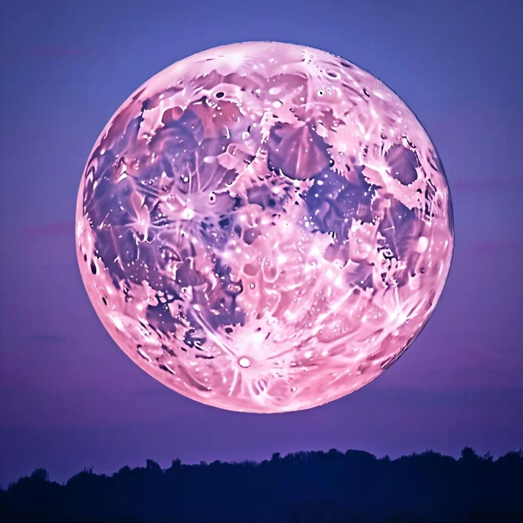 Жители Ростовской области смогут увидеть апрельскую розовую Луну