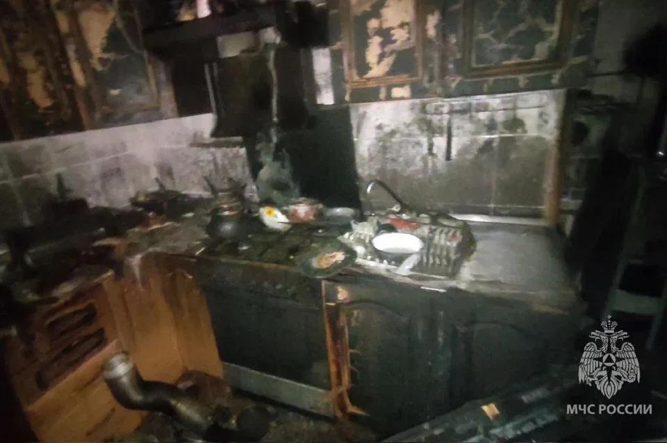 Огонь унес жизнь 43-летнего мужчины в Миллерово