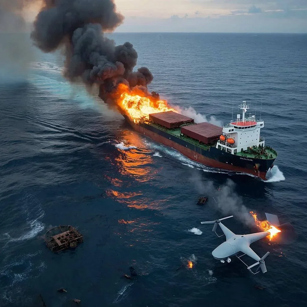 Житель Шри-Ланки ранен в ходе  атаки ВСУ на сухогруз у Таганрога