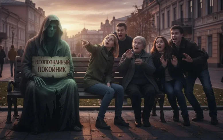 Неопознанный покойник пугал людей на лавочке в центре Ростова