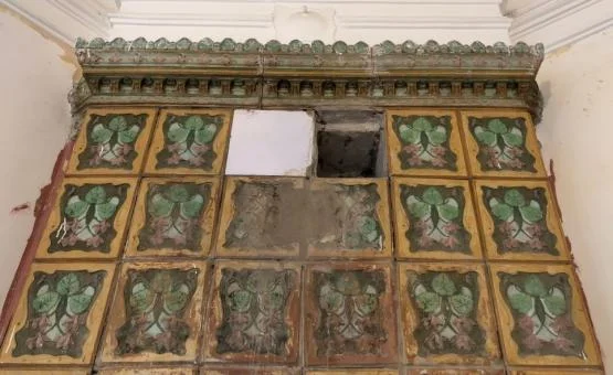 В старинном особняке Таганрога нашли редкую печь