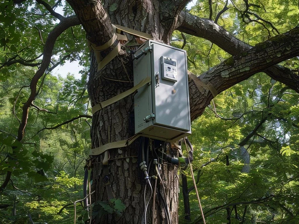 В Таганроге разгоняют фейк об электрошкафах на дереве