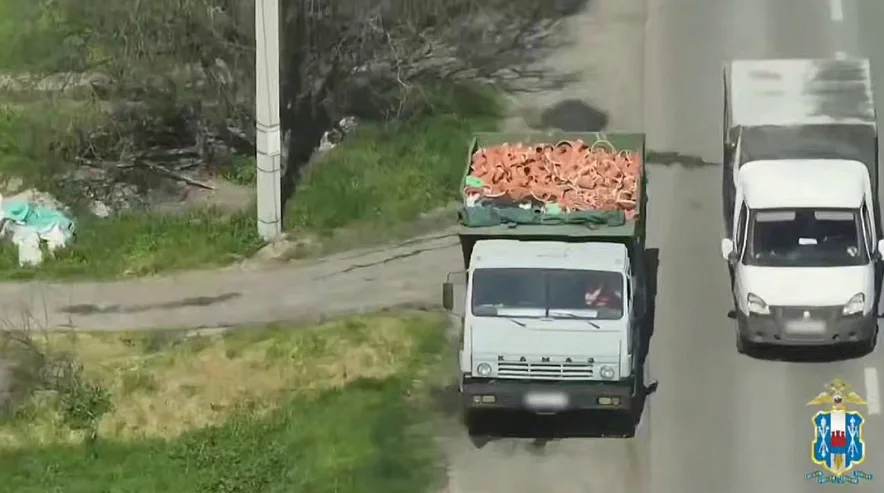 Дрон над Ростовом сдал нелегальных перевозчиков отходов