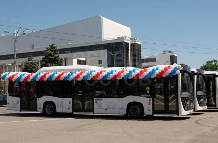 Ростов обновляет парк на 90 автобусов впервые за десять лет