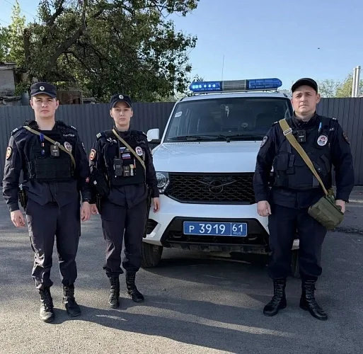 Ростовские полицейские, рискуя жизнью, тушили пожар в многоэтажке