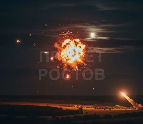 Три района Ростовской области отразили ночную атаку БПЛА