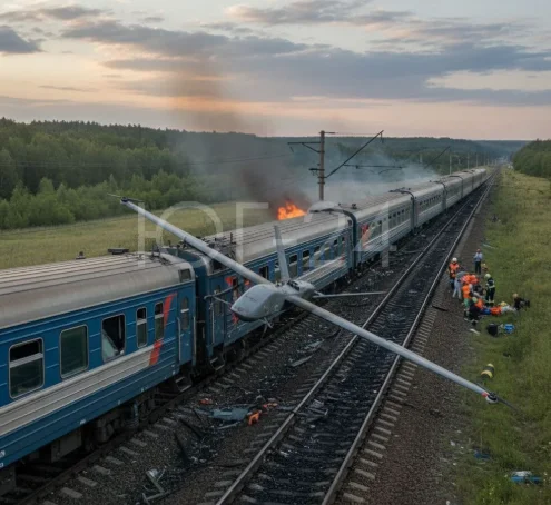 Дрон атаковал поезд Москва — Симферополь, есть погибший