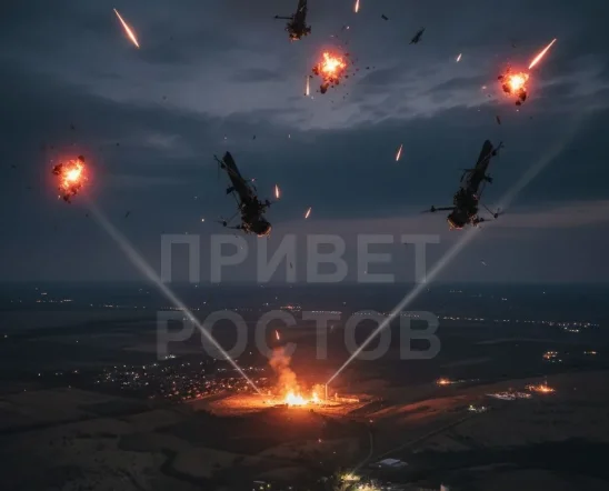 В Ростовской области силы ПВО сбили БПЛА в Миллеровском районе