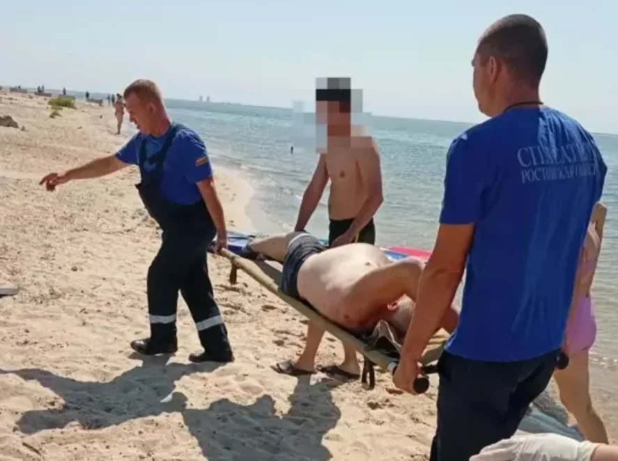 Очевидцы не растерялись и спасли мужчину на пляже в Цимлянске на Дону