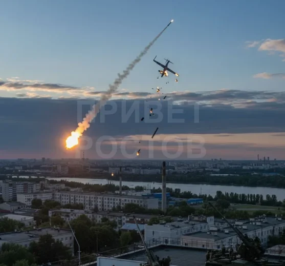 Уничтожены БПЛА в четырёх районах Ростовской области и в Ростове