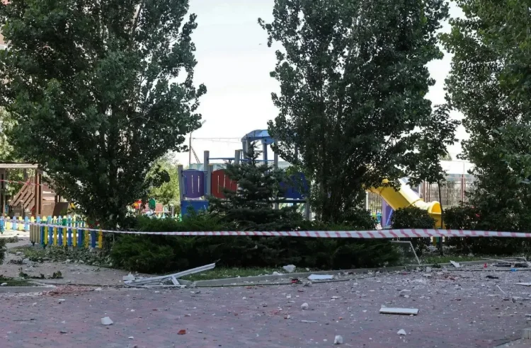 В Ростове ВСУ атаковали ЖК «Красный Аксай», там ликвидируют последствия ночного взрыва