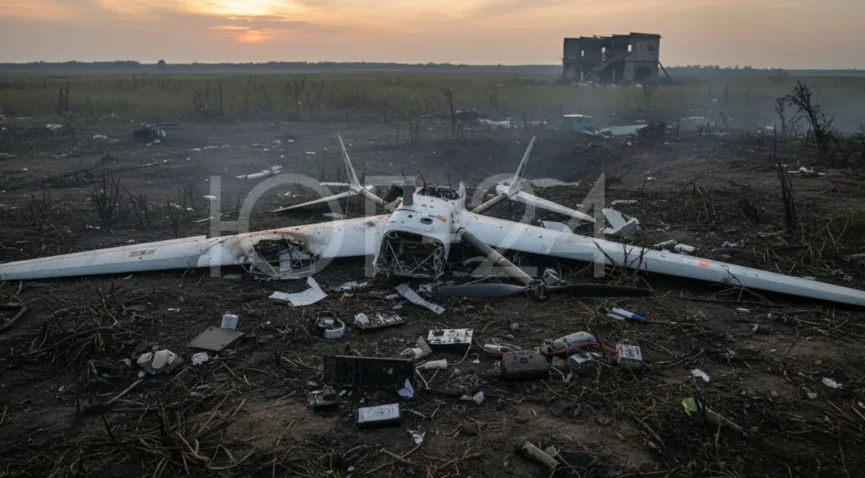 Обломки БПЛА упали на предприятие на Кубани, есть пострадавшие
