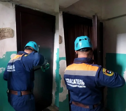 В Тацинском районе малыш захлопнул дверь и остался один в квартире