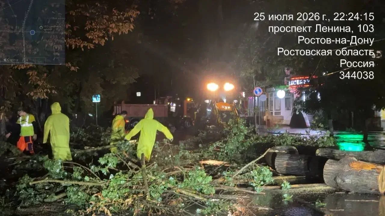 В Ростовской области после шторма века «легла» экстренная система 112