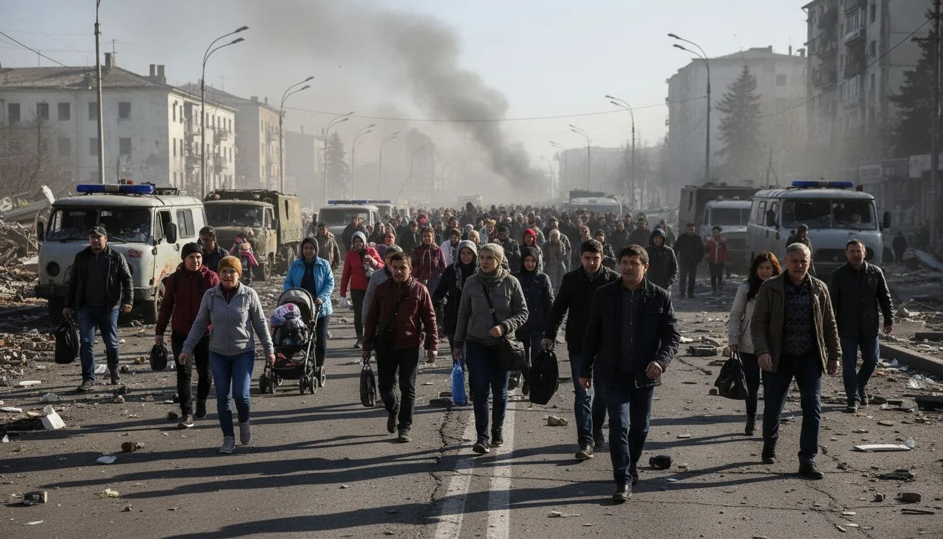 Жителей Таганрога эвакуируют после ночной атаки