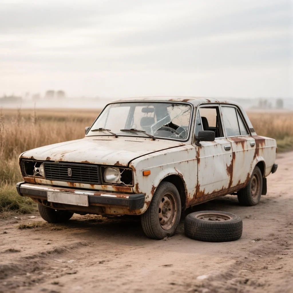 Разбитые «Жигули» и автопарк из 13 машин продают в Ростовской области