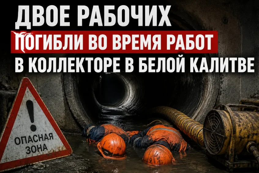 Двое рабочих погибли после спуска в коллектор Белой Калитвы