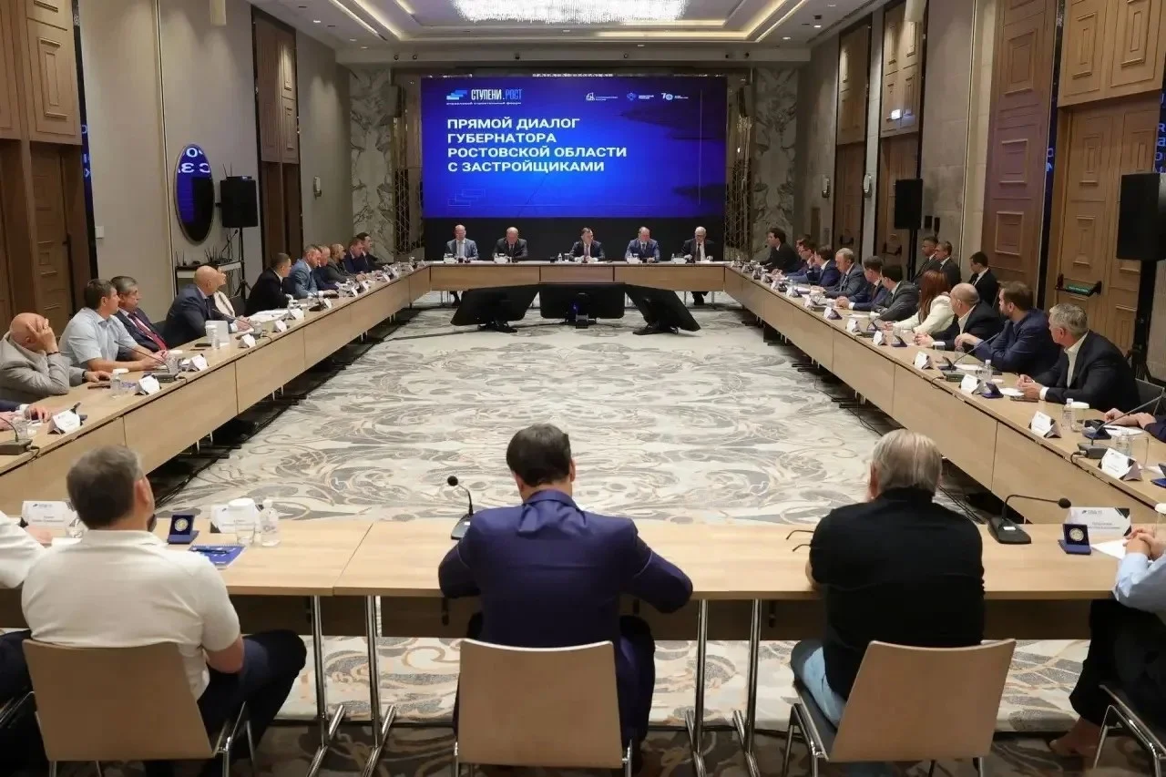 В Ростове состоялся прямой диалог губернатора с лидерами строительной отрасли