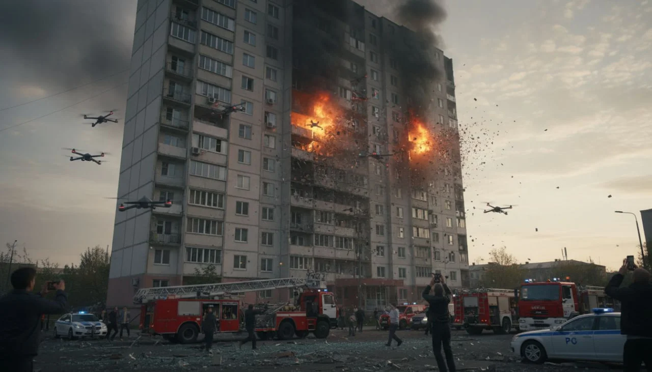 Мощные взрывы напугали жителей в Ростове ночью 29 августа