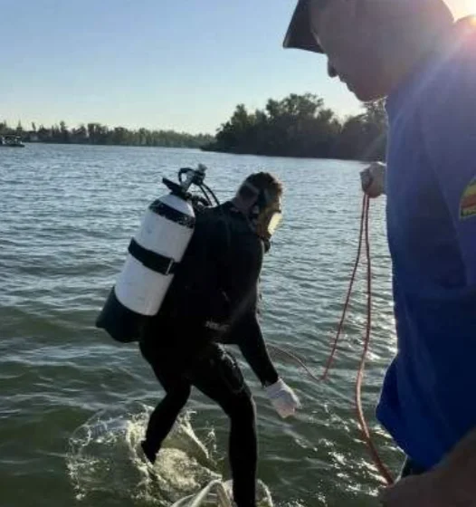 Спустя три дня водолазы достали тело мужчины из реки Дон