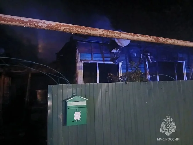 Пожар в частном доме унес жизнь пенсионерки в Багаевской