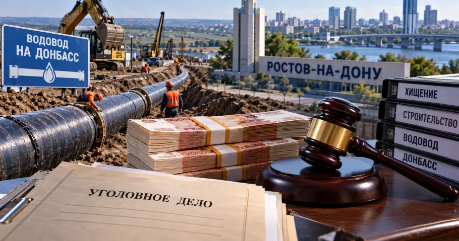 Дело о хищении 517 млн на водоводе Донбасс из Ростова дошло до суда