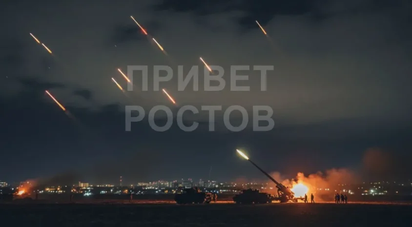 Военные Дона отразили атаку над Каменском в ночь на 12 октября