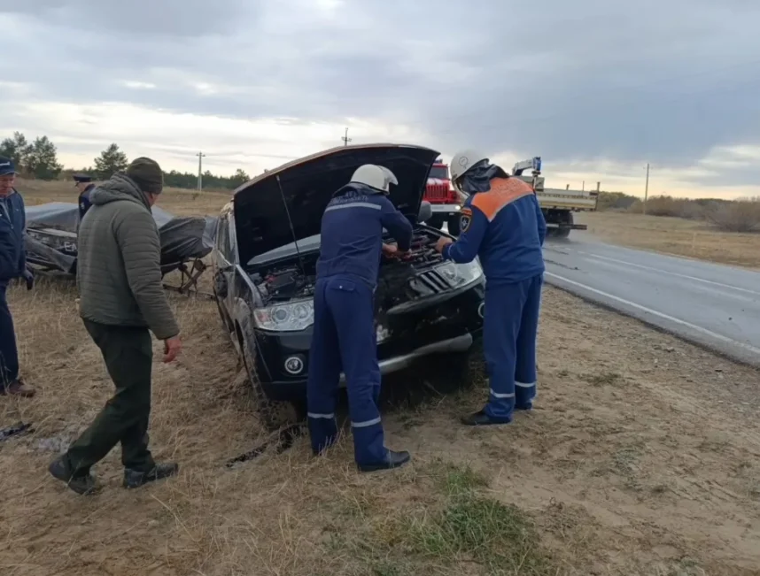 Лопнувшее колесо едва не стоило жизни водителю на Дону